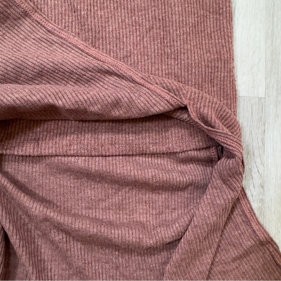 INC International Concepts Brown Long Sleeve Dress M - Picture 7 of 8